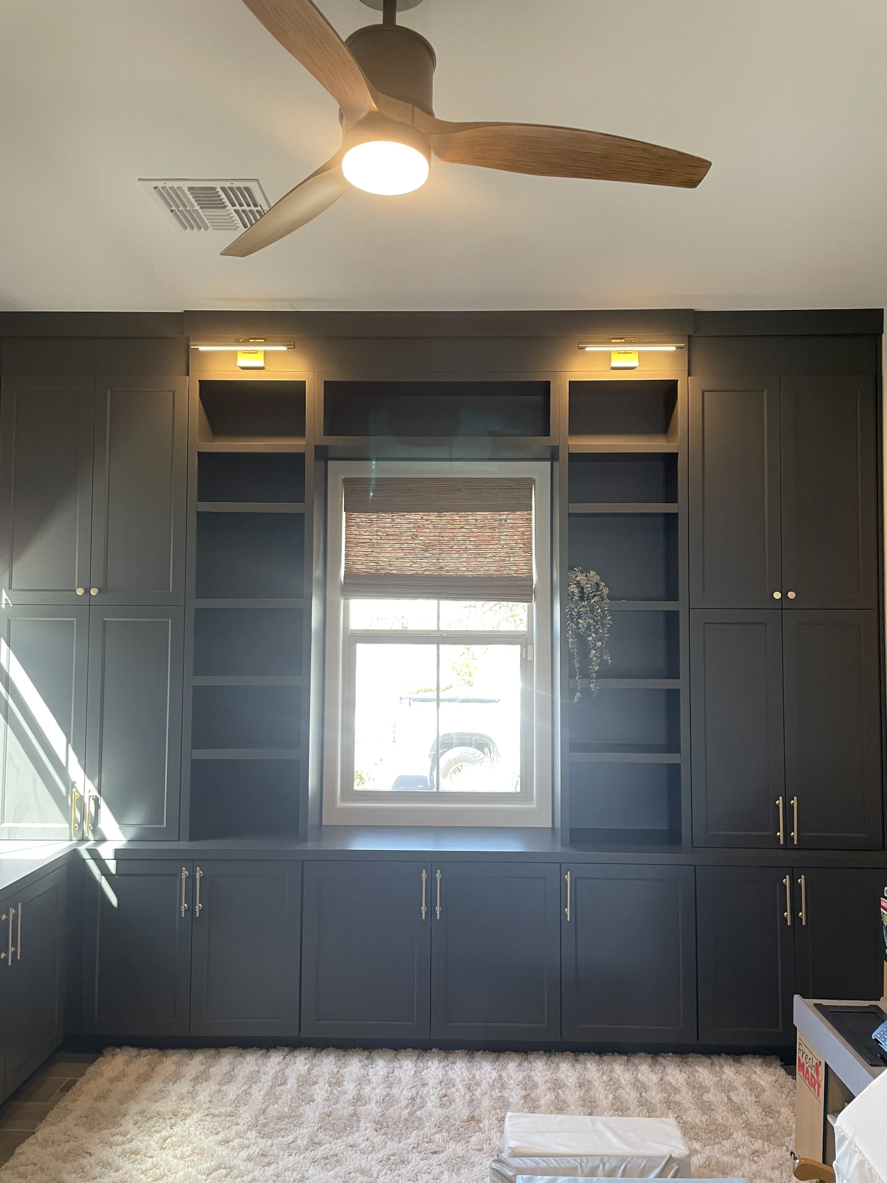 Painted shaker doors playroom in Scottsdale, AZ